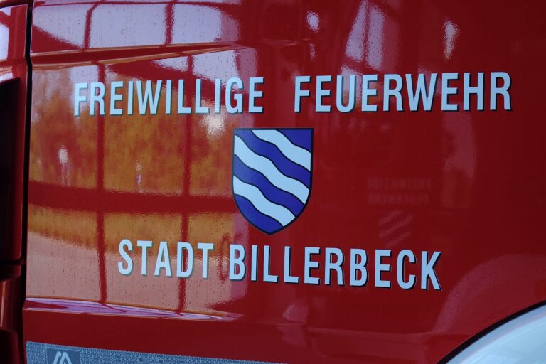 Besuch bei der Feuerwehr!